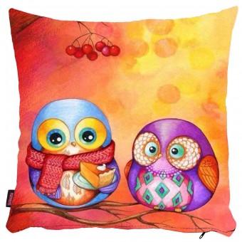 Baykuş Yastık Kılıfı-18